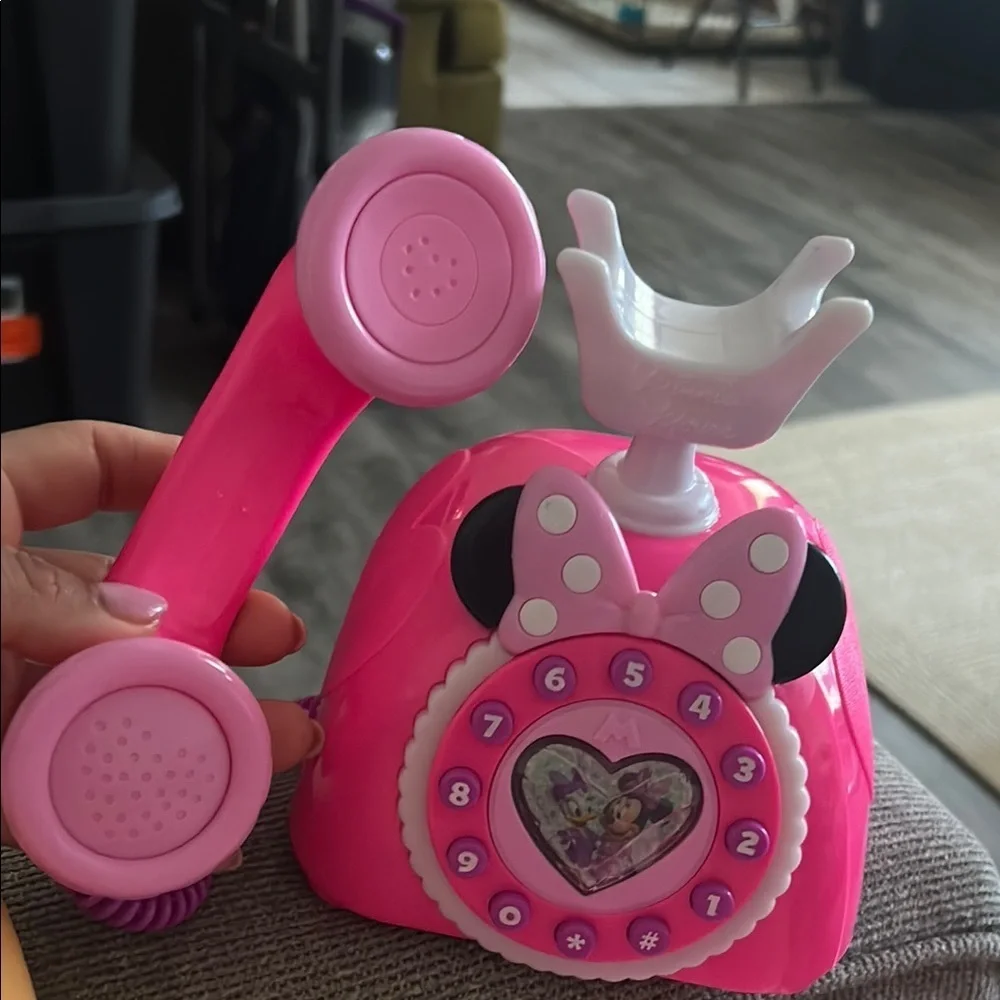 Disney Minnie Mouse Pink Toy Phone
